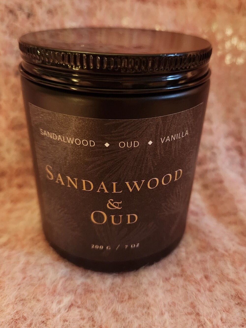 Sandalwood & OUD 7 oz Soy Wax Candle